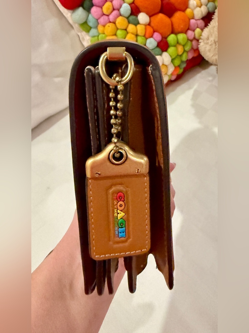 Coach Multicolor Signature Riley Swingpack Crossbody Bag - Picture 5 of 9